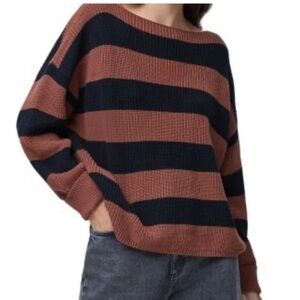 French Connection Oversized Striped Sweater